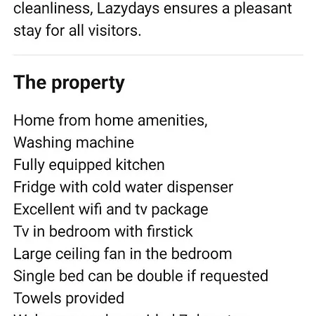 Apartament Lazydays